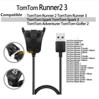 20PCS USB Charging Cradle Cable Charger For TomTom Runner 2 3/Adventurer/Golfer 2 for TomTom Spark 3 GPS Watch