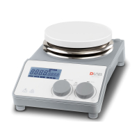 《DLAB》電磁加熱攪拌器 LCD5吋圓盤 340℃ Stirrer with Heating