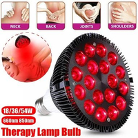 Lampu Terapi Infrared & Red Light Therapy 18 LED 54W Kesehatan Tubuh & Kulit