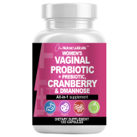 Nutraceuticals PROBIOTIK + PREBIOTIK WANITA, CRANBERRY & D'MANNOSE 120pcs
