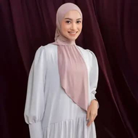 Lozy Hijab - Lesti Instan Bandana Lozy x Lesti Kejora (Pashmina Instan Bandana) Rose Gold