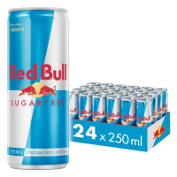 福利品/即期品【Red Bull】紅牛無糖能量飲料 250mlx24罐/箱