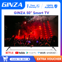 GINZA TV 50 inches Smart TV sale 55 inch Android TV 60 Inch LED TV flat screen smart tv sale FHD 1080p