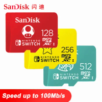 SanDisk Nintendo Switch Dedicated Micro SD Card 128GB 256GB 512GB Micro SD Memory Card SD/TF Flash MicroSD Card for Game Phone