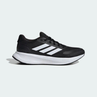 【adidas 愛迪達】Runfalcon 5 W 女 慢跑鞋 運動 休閒 透氣 緩衝 舒適 黑白(IH7759)