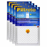 [3美國直購] 3M Filtrete 2200 Smart Air 濾網4入 14/16/20x20/25/30x1吋 A1491398