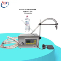 Juice filling machine semi automatic beverage soft drink Mineral Water bottle filling machine for small business