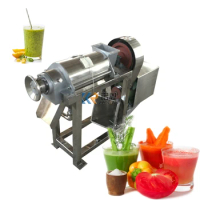 0.5T/h Orange Apple Screw Juice Extractor Industrial Cold Press Juicer Fruit and Vegetable Extruding Machine Processing