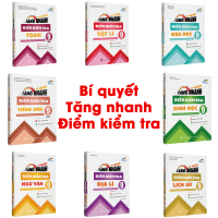 Sách tham khảo lớp 9 Bí quyết tăng nhanh điểm kiểm tra môn toán, ngữ văn, tiếng anh, vật lý, hóa học