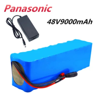 Panasonic 48v lithium ion battery 48v 9Ah 1000w 13S3P Lithium ion Battery Pack For 54.6v E-bike Electric bicycle Scooter with B