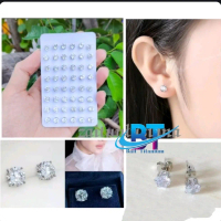 ANTING TINDIK MUTIARA ANTING WANITA TITANIUM