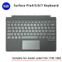 For Microsoft Surface Pro4 Pro5 Pro6 Pro7 brand New Original Keyboard Tablet 1724 1796 1866 new keyboard with touchpad