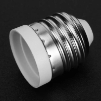 E26 To E12 Socket Adapter Light Socket Converter Flame Retardant Light Bulb Converter Bulb Base Adap