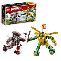 【LEGO 樂高】旋風忍者系列 71781 勞埃德的機械人之戰-進化版(機器人 兒童玩具)