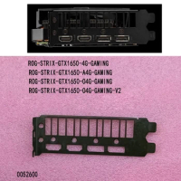 Original New For Asus ROG-STRIX-GTX1650-O4G-GAMING I/O Shield Back Plate BackPlates Blende Bracket
