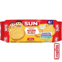 SUN Marie Biskuit Bayi Regal Baby Biscuit Roll Susu MPASI Anak Susu 150gr