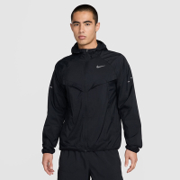 NIKE 外套 男 運動連帽外套 防潑水 AS M NK UV RPL STRIDE JACKET 黑 HV4549-010