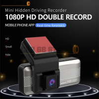 Two Camera Dash Cam Video Recorder 3 Inch Mini Dash Cam WDR 1080P Car Dash Camera with Rear Camera Vehicle Black Box