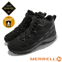 ├登山樂┤美國 MERRELL WEST RIM SPORT MID GORE-TEX 健行用男鞋 黑 # ML036519