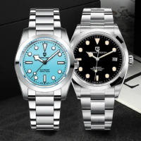PAGANI DESIGN Men's Mechanical Watch 36mm Diver BB58 Couples Sport Watch Sapphire Luxury Automatic Watch for Men 100M Waterproof