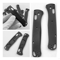 A Pair Folding Knife Accessories Aluminum Knife Shank Handle Grips For Benchmade Bugout 535