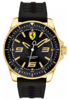 Ferrari Ferrari XX KERS 0830485 - Jam Tangan Sports Pria - Gold - Black Rubber Strap