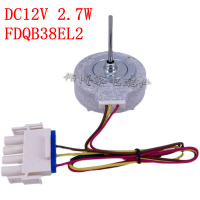 refrigerator fan motor DC12V 2.7W FDQB38EL2 For Electrolux refrigerator parts