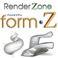 form Z 8 Pro RenderZone Bundle組合包 單機版 (下載)