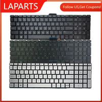 คีย์บอร์ดใหม่สำหรับ HP 15s/EQ 15s/ER 15s/FR TPN Q222 Q230 และ 15 (bw0xx) คีย์บอร์ดสำหรับแล็ปท็อป