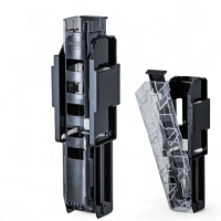 【明邦】MEIHO- 明邦 BM-240 Slide 置竿架# 透明黑 x 黑(冰箱/配備/釣具/露營)