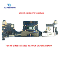 L31881-601 L31881-001 L70762-001 For HP Elitebook x360 1030 G4 Laptop Motherboard DAY0PAMBAF0 Y0PA With i5-8365U CPU 16GB RAM