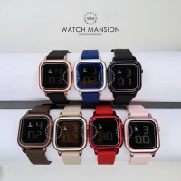 JAM TANGAN WANITA ALEXANDRE CHRISTIE 9392 AC9392 AC 9392 DIGITAL RUBBER STRAP ORIGINAL GARANSI FREE