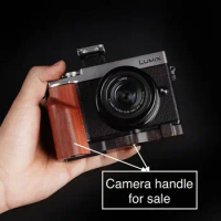 Panasonic Camera GX9 Solid Wood Red Sandalwood Handle Base Ebony Rosewood Grip Ultra-light design cage