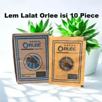Lem Papan kertas Lalat Kecoa Cicak Cap LOWE Sakti Glue Pad isi 10 pcs