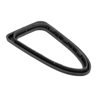 Bezel Pemegang Kiri Depan, Untuk Mercedes MB100 MB140 Istana, Tahun 1995-2005, Nombor Bahagian 66176