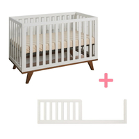 Lebaby樂寶貝 Denmark 丹麥三合一嬰兒床+床墊+側邊護欄|成長床(台灣製)