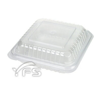 美式餐盒-8吋一格(PP) (便當盒/塑膠便當盒/外帶餐盒/沙拉/壽司/小菜/滷味/點心)【裕發興包裝】YC0215