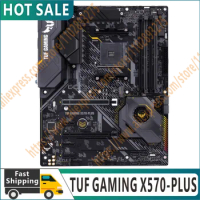 100% original test TUF GAMING X570-PLUS Motherboard Socket AM4 For Desktop PCI-E 4.0 m.2 sata3 Mainboard