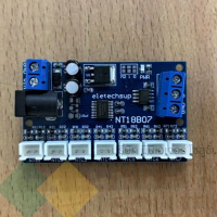 NT18B07 7-channel RS485 NTC Temperature Sensor Board MODBUS RTU เซ็นเซอร์การวัดอุณหภูมิ NTC 10K  (NT