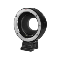 YONGNUO EF-EOSM II Lens Adapter Auto Focus Camera Mount Ring Compatible with Canon EF Lens to Canon EOS M2/M3/M5/M6/M10/M50/M100