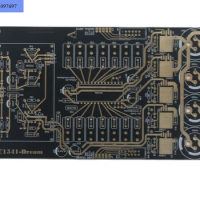 Based On TDA1541 Audio DAC Decoder Board PCB Gold-Plated Traces