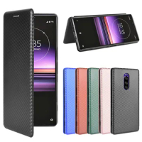 Sunjolly Case for Sony Xperia 1 Wallet Stand Flip PU Leather Phone Case Cover coque capa Sony Xperia 1 Case Sony Xperia 1 Cover