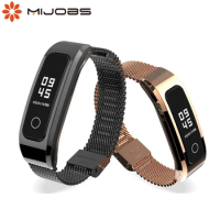 Wrist Strap for Huawei Honor Band 4 Running Watches Wristband Fitness Strap Metal Bracelet For Honor Band 4 Running