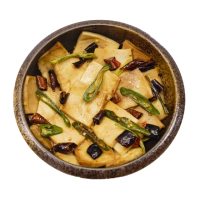 【南門市場老林記】椒麻千層豆腐5盒組(每盒250g共5盒 全素 南門市場 素食花椒百頁)