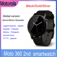 2 Motorola 360 2nd smartwatch Moto 360 smart watch international version 42mm rose gold Waterproof Global Version
