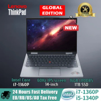 Lenovo Laptop ThinkPad X1 Yoga 2023 360° Touch Screen Intel Core i5-1340p/i7-1360p Integrated 16GB 1TB/2TB 14 inches Notebook PC