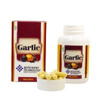 Kapsul Bawang Hitam Dayak Black Garlic HALAL dan BPOM