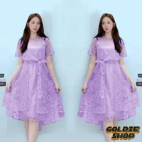 Goldie Shop Party Dress Shani SIZE M - XL 8WARNA / Dress Natal Big Size / Christmas Dress Jumbo / Se
