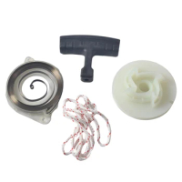 Recoil Starter Pulley Spring Kit For Husqvarna 346XP 353 351 340 350 345 Rancher Chainsaw 537092501
