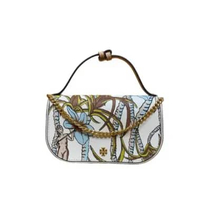 Tas Branded Emerson Top Handle Crossbody White Flower